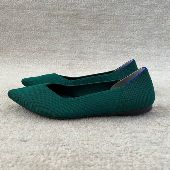 Rothy’s The Point II Pointed Toe Flats Shoes 8 - Picture 1 of 9